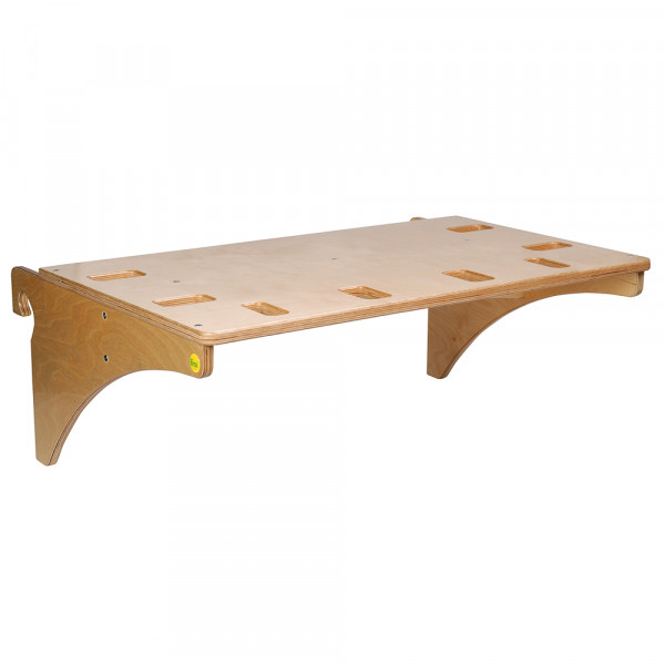 Podest / Sitz für Sprossenwand Holz