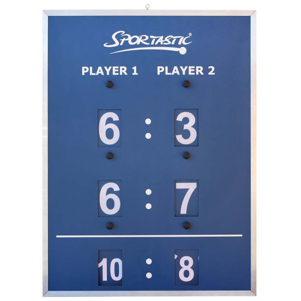 Spielstandsanzeige PREMIUM 75 x 100 cm, EINSEITIG mit TIEBREAKANZEIGE