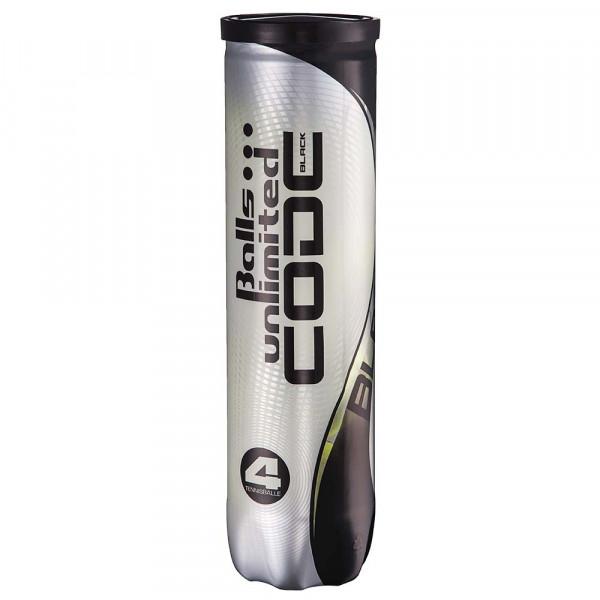 Tennisball Balls Unlimited CODE BLACK, 4er Dose