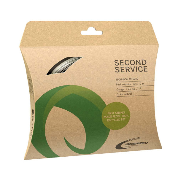 Tennissaiten Isospeed Second Service 1,25