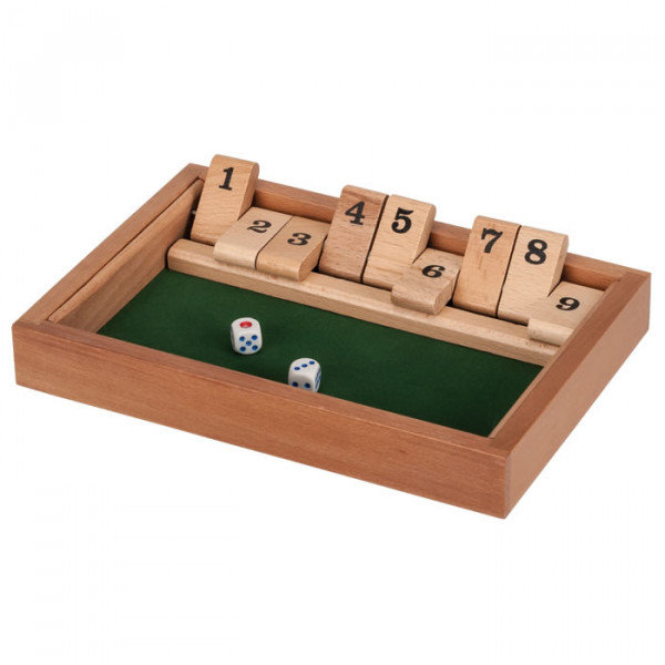 Shut the Box - Einzelspiel (eine Spielfläche)