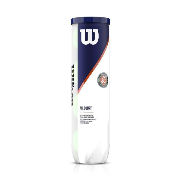 Tennisball Wilson Roland Garros ALL Court, 4er Dose