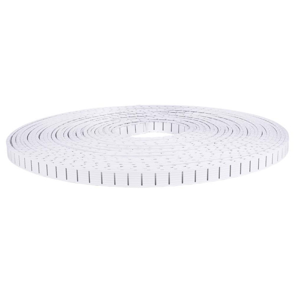 Tennislinie 50 Meter Rolle TENNTASTIC WHITE FLEX, 4 cm