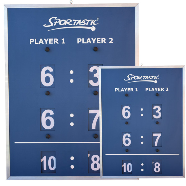 Spielstandsanzeige Premium mit Tiebreak, Beidseitig