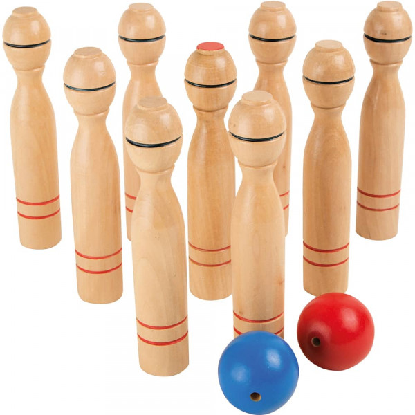 Bowling SET aus Holz